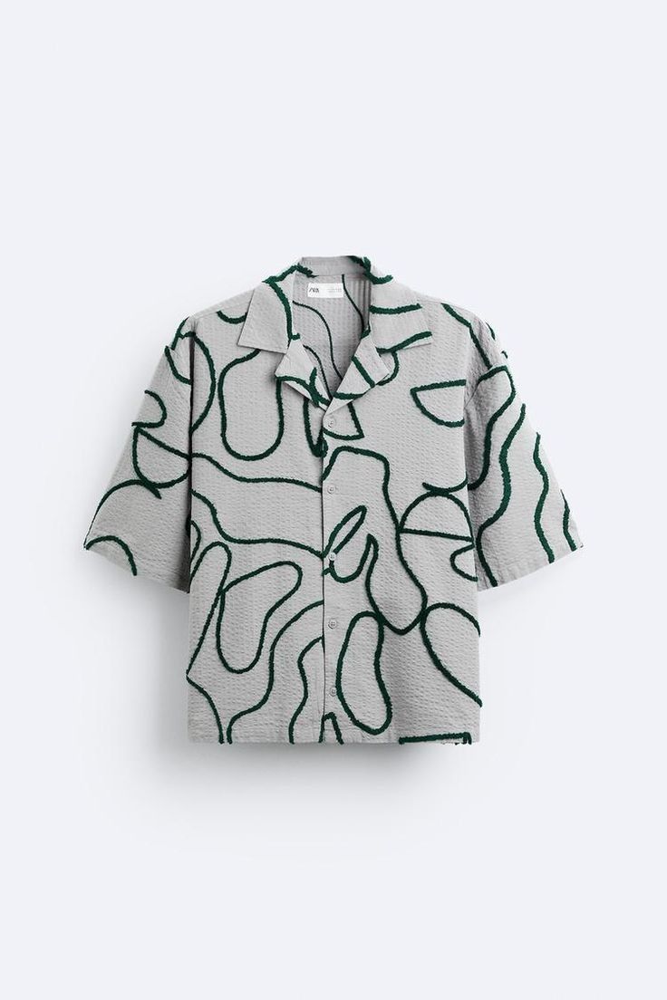 cotten wooven design t shirt